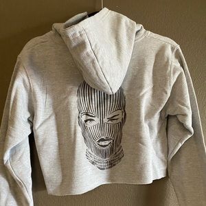 Youth Badwood cropped hoodie